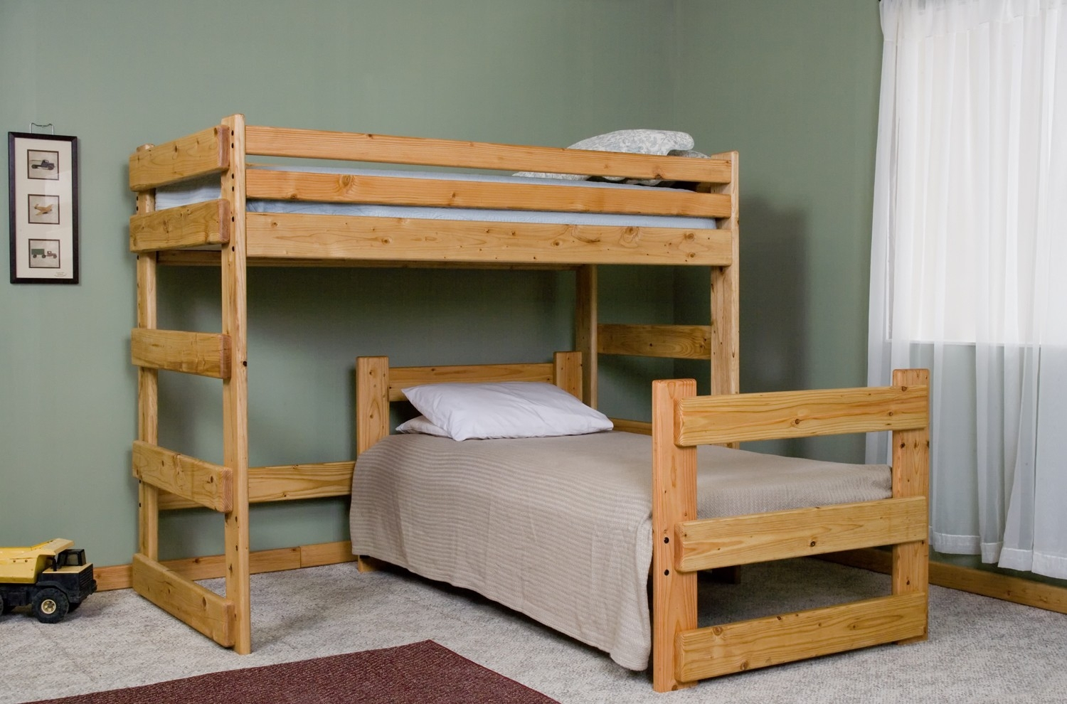 T Shaped Bunk Beds - Foter intended for