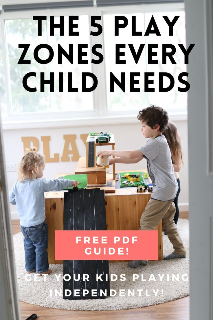 The 5 Play Zones Every Child Needs! inside