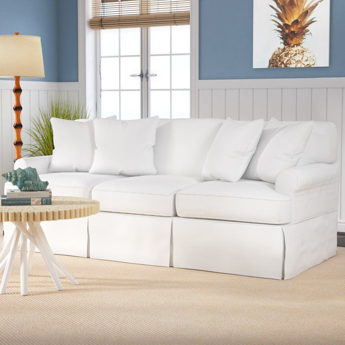 The Best White Slipcovered Sofas | Slipcovered Sofa, Slipcovers, Sofa intended for