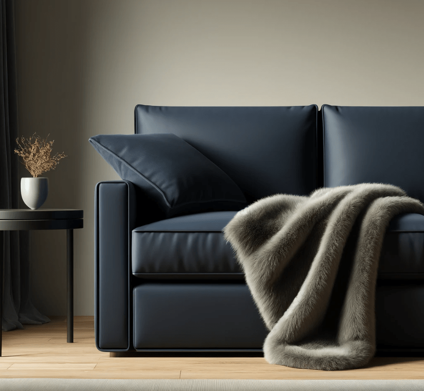 The Curated Showhouse throughout Finding Your Perfect Navy Blue Sofa for Modern Urban Living