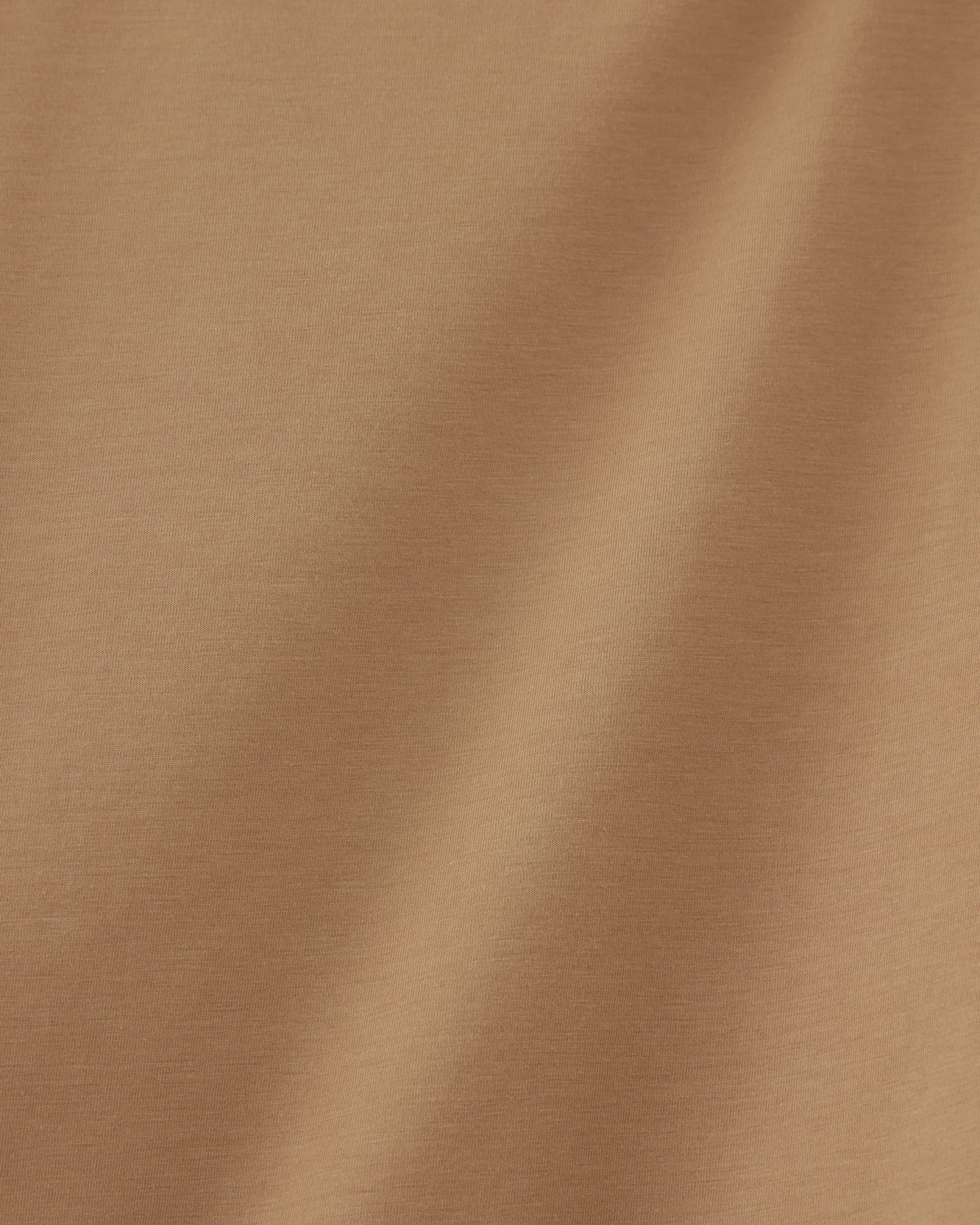 The Long-Sleeve Supima® Square-Neck Bodysuit Tawny Brown – Everlane inside