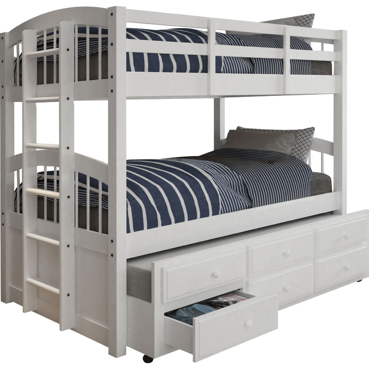 ""The Micah Twin Over Twin Bunk Bed Is The Perfect Solution For Shared ... with regard to