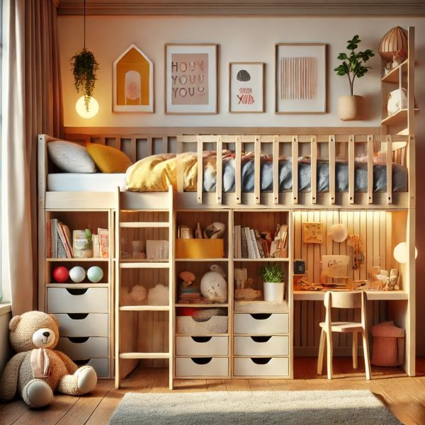 The Ultimate Guide To Children’s Loft Beds With Storage – Your Choice ... pertaining to Beyond the Tent A Guide to Enhancing Your Child's Loft Bed Experience
