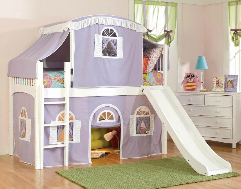 Top 10 Kids Loft Beds With Slides pertaining to