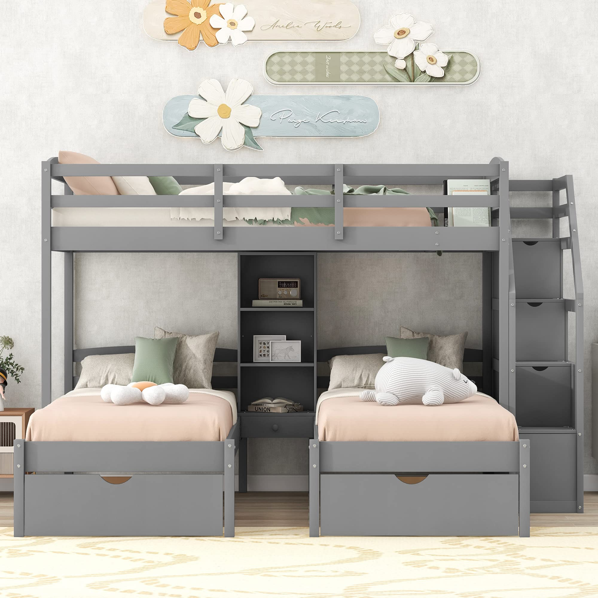 Triple Bunk Bed Designs for
