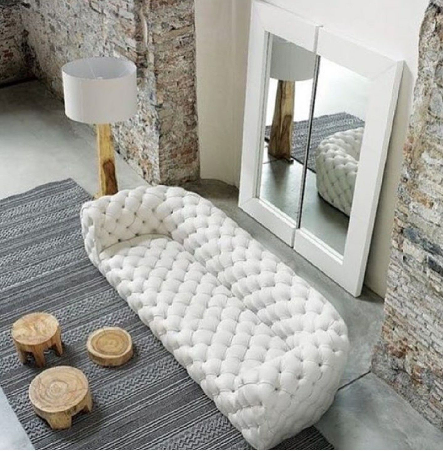 Tufted White Leather Sofa - Foter within Finding the Perfect Pesto Green Leather Tufted Sofa with Tapered Wood Legs