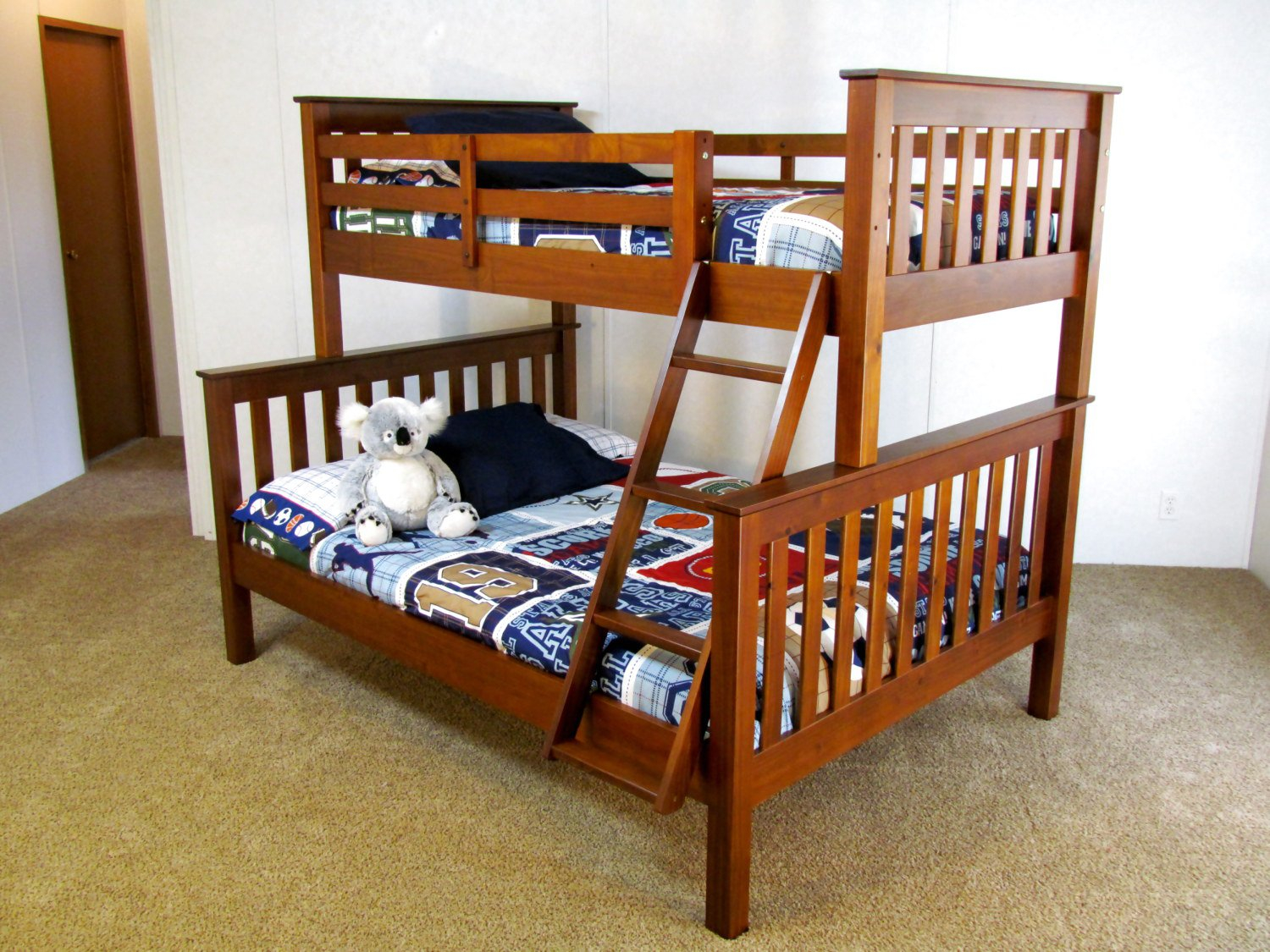Twin Over Full Solid Wood Bunk Bed- "The Coolabah" Free Shipping within