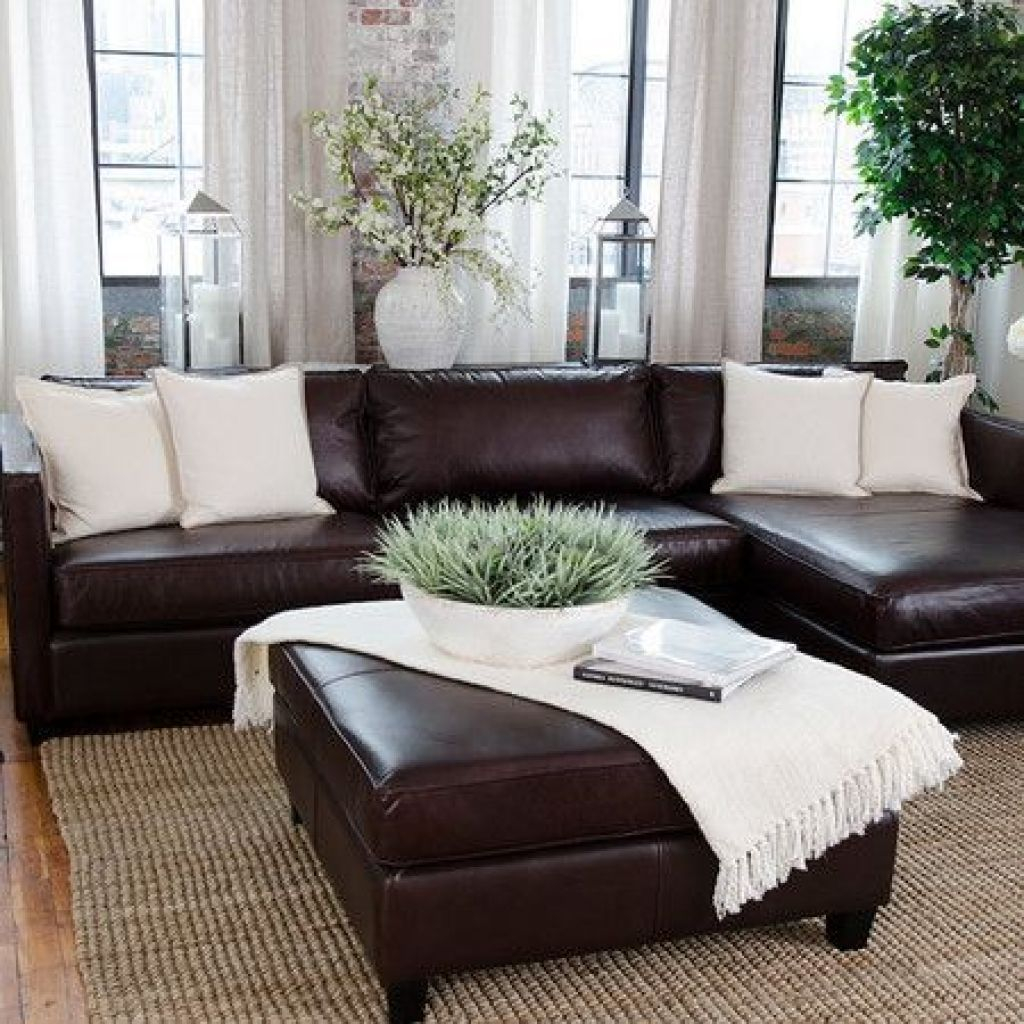 Unique Brown Leather Sofa Decor 28 For Your Inspirational Bathroom ... with regard to