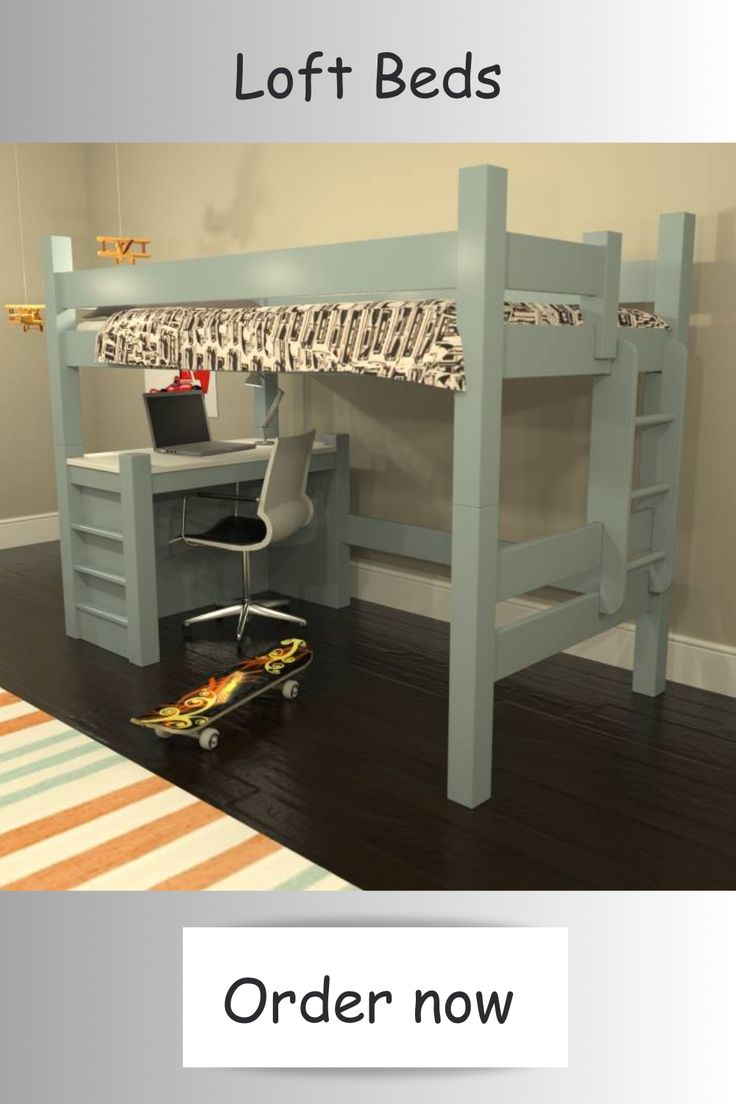 Unlock Space And Style With Loft Bed Ideas By Maine Bunk Beds | Loft ... within Unlocking Space Saving with the Coaster Avalon Loft Bed