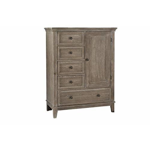Westwood Design Leland Traditional Wood Chifferobe In Sandwash Gray ... for The Art of Styling Your Westwood Design Wood Chifferobe