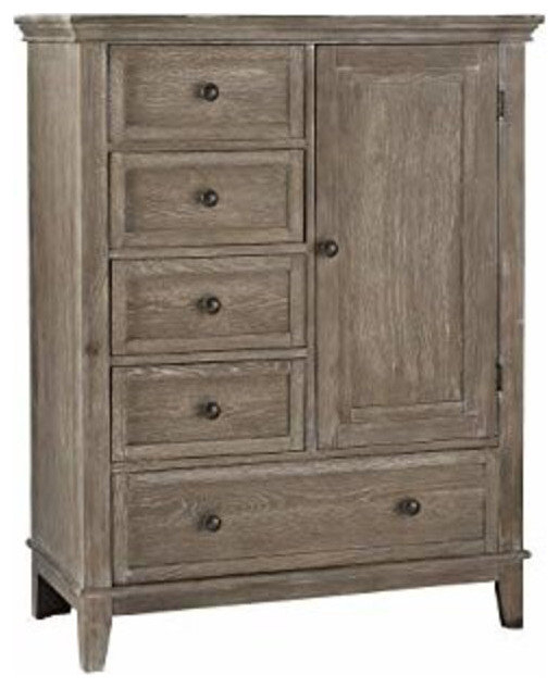 Westwood Design Leland Traditional Wood Chifferobe In Sandwash Gray ... throughout Style Meets Functionality The Westwood Leland Chifferobe in Sandwash Gray