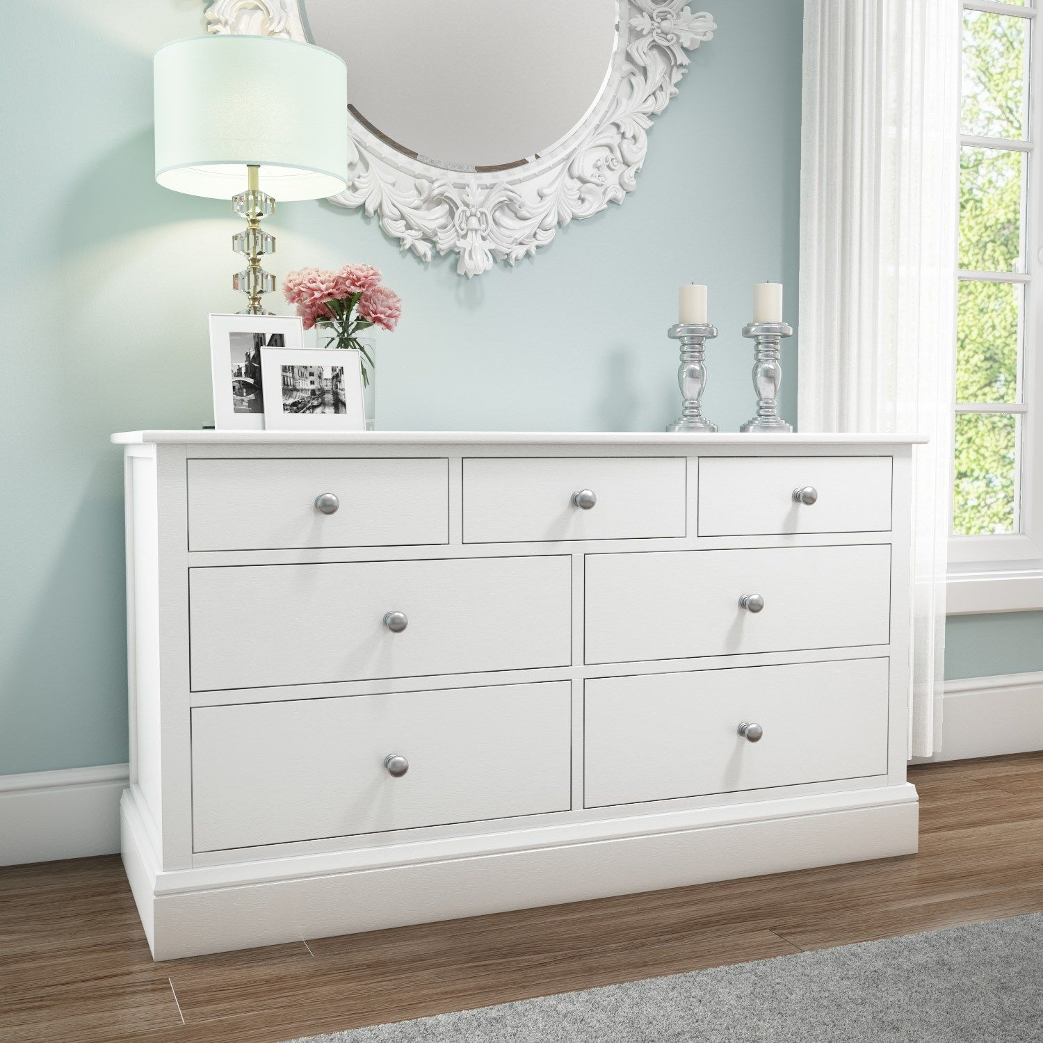 White Chest Of Drawers - Home Interior Design Ideas | White Chest Of ... inside