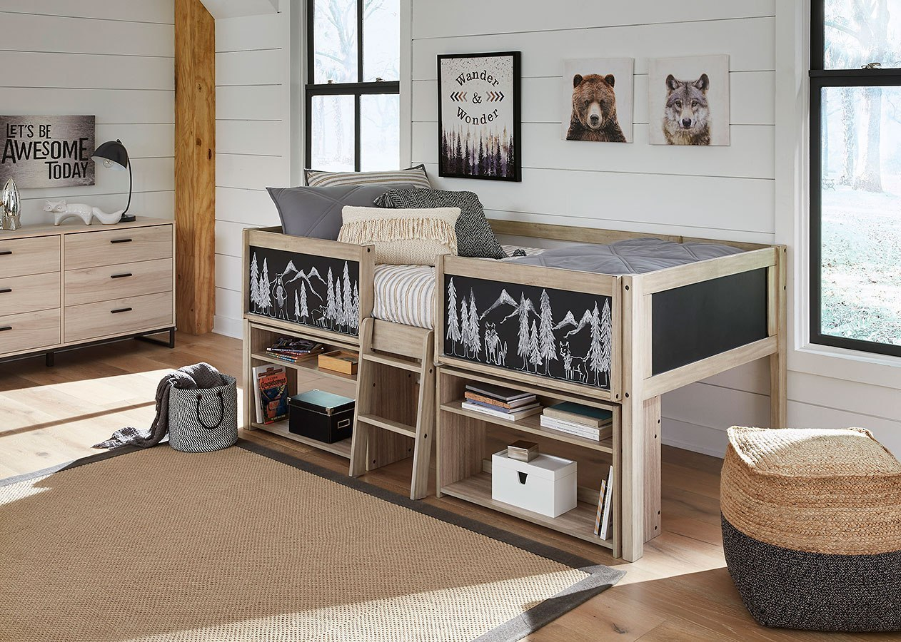 Wrenalyn Twin Loft Bed Set By Signature Design By Ashley | Furniturepick for