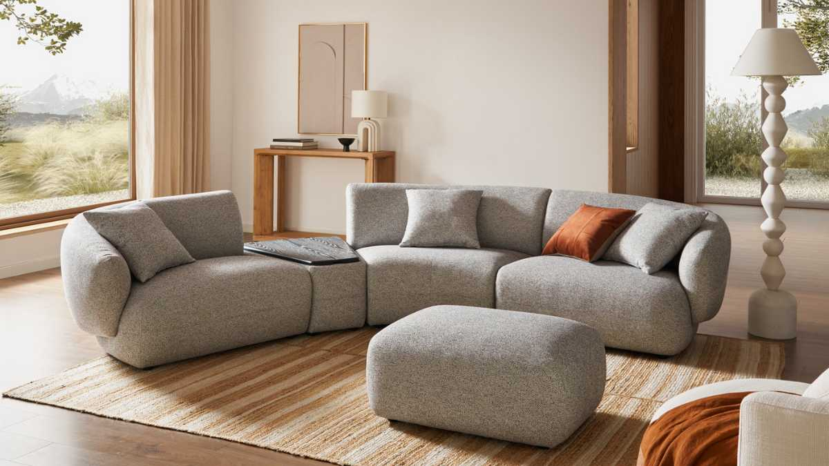 10 Stunning Sofa Sets To Revamp Your Modern Living Room in Transforming small apartment interiors with the right sofa set choices