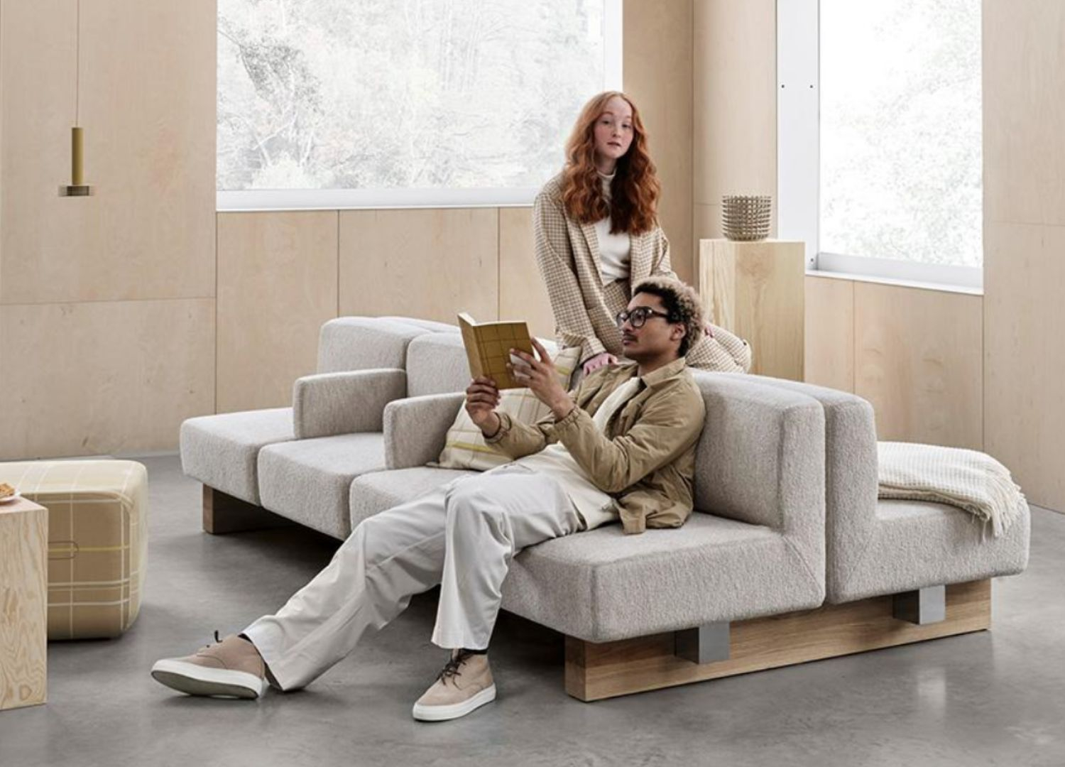 11 Modular Sofas That Look And Feel Good : Designwanted pertaining to Understanding the practical benefits of modular sofa systems