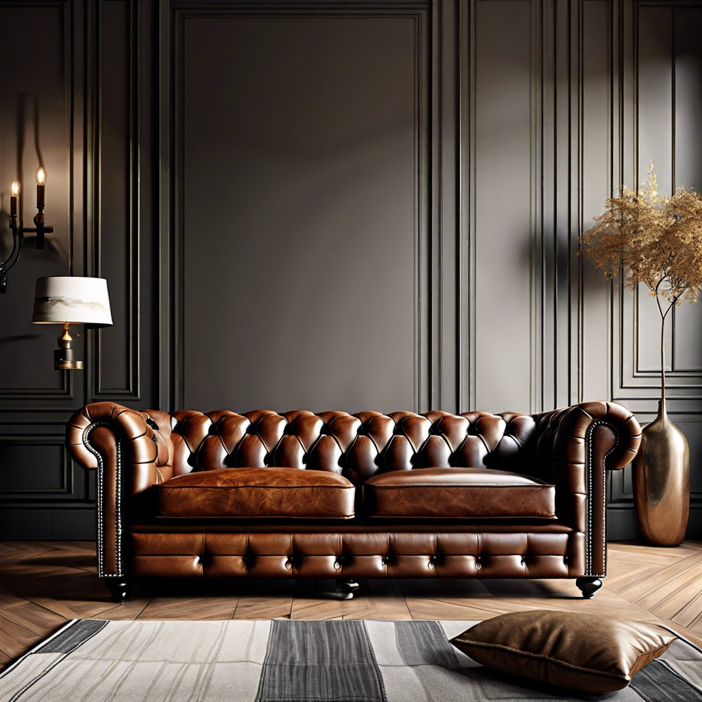 15 Modern Chesterfield Sofa Ideas To Transform Your Living Space inside Classic leather Chesterfield sofa styles that transcend seasonal interior design trends