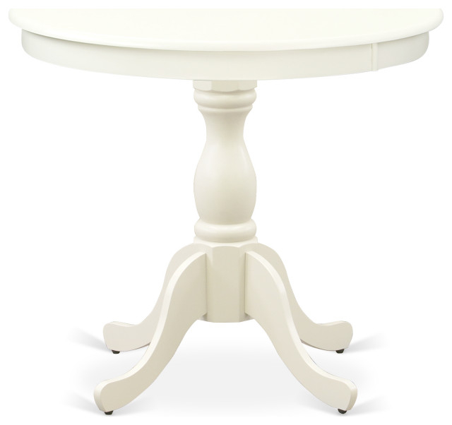 3 Pc Dining Set, 1 Round Pedestal Table, 2 Linen White Faux Leather ... with Beyond the Basics Understanding the Materials in Your Linen White Chairs