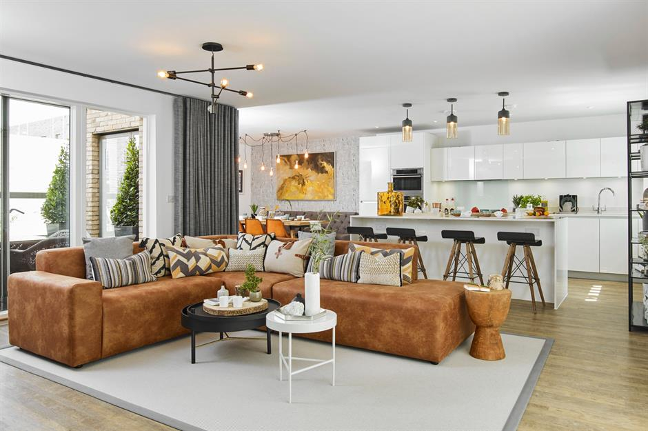 39 Design Secrets For Successful Open-Plan Living | Loveproperty.com intended for How to select a sofa that enhances both comfort and functionality in open-plan areas