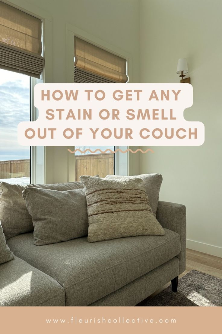 A Step By Step Guide To Clean Your Couch In 2024 | Couch Fabric, Clean ... throughout Diy Sofa Cleaning Guide For Fabric Furniture