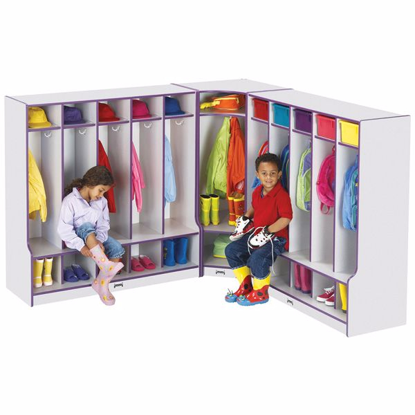 Academy Furniture. Rainbow Accents® Corner Coat Locker With Step - Green throughout Storage Solutions for Every Space Exploring the Green Rainbow Accents Coat Locker