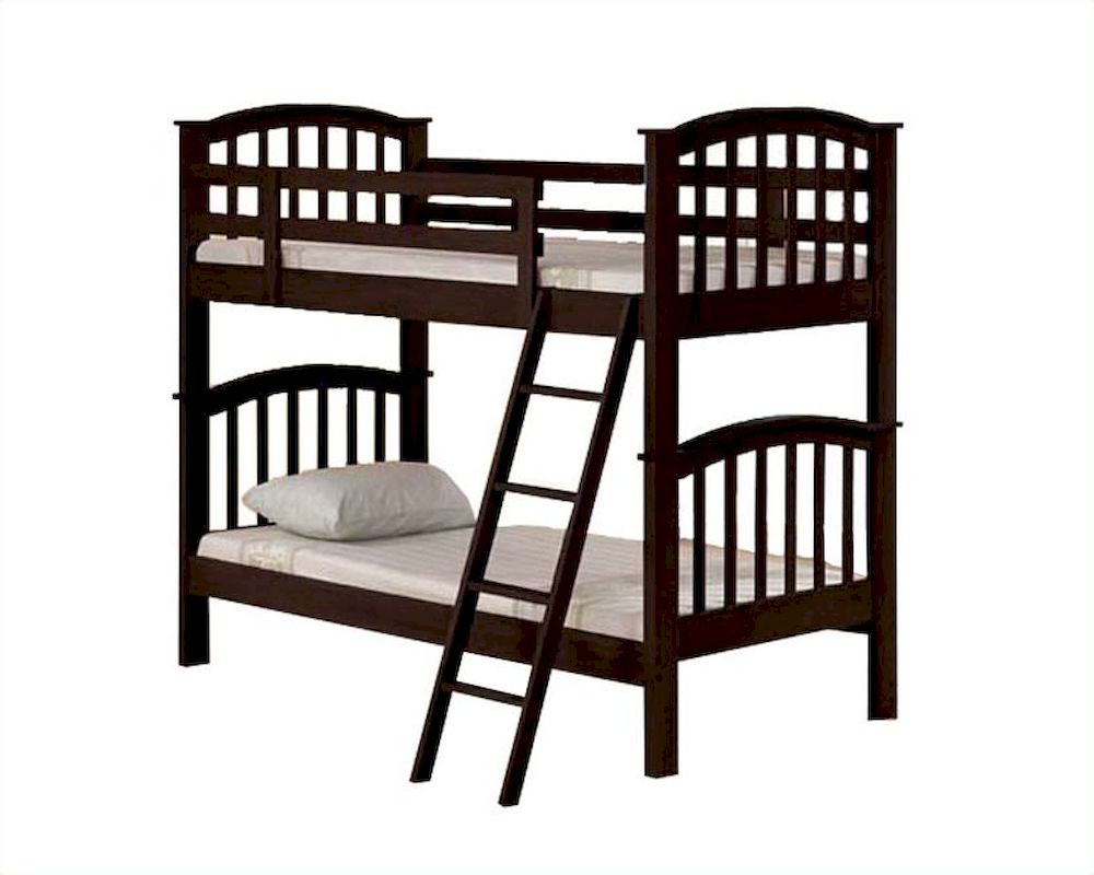 Acme Furniture Twin Over Twin Espresso Bunk Bed Ac02431 inside A Parent's Guide to the ACME Nissa Twin Bunk Bed in Espresso
