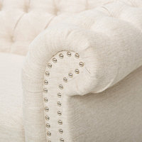 Adetokunbo Tufted Chesterfield Fabric 3 Seater Sofa - Traditional ... inside Understanding the Timeless Appeal of Chesterfield Sofas The Adetokunbo Edition