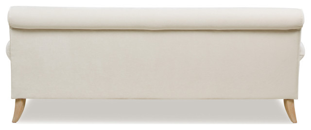 Alana Lawson Modern Farmhouse Tight Back Sofa - Traditional - Sofas ... regarding Alana Lawson Modern Farmhouse Tight Back Sofa, Fawn Brown Performance Velvet