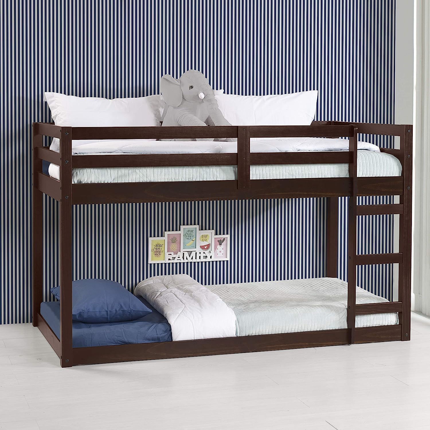 Amazon.com: Acme Furniture Contemporary Wood Gaston Loft Bed In ... regarding Bowery Hill Contemporary Wood Gaston Loft Bed In Espresso