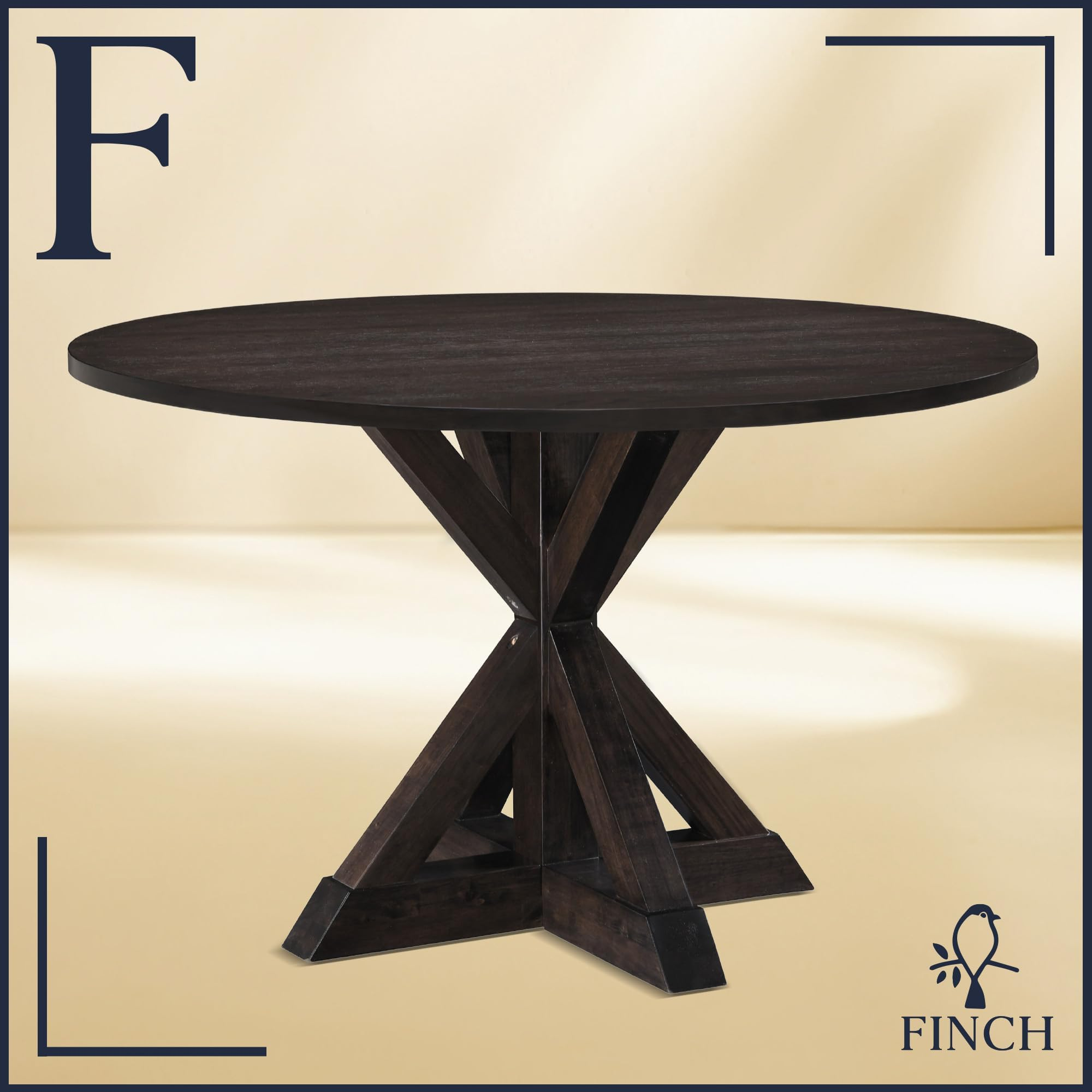 Amazon.com - Roundhill Furniture Windvale Cross-Buck Base Dining Table ... with Caring for Your Windvale Cross-Buck Base Dining Table for Longevity