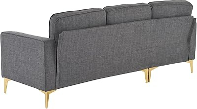 Amazon.com: Safavieh Couture Home Gneiss Mid-Century Modern Slate Grey ... within Designing with the Gneiss Sofa How Slate Grey Elevates Your Living Space