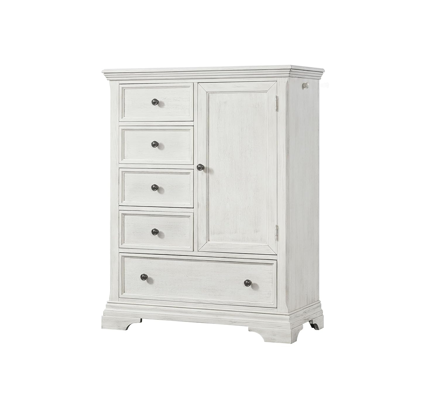 Amazon.com: Westwood Design Olivia Brushed White Finish Chifferobe : Home & Kitchen for Timeless Storage Solutions The Westwood Westfield Chifforobe