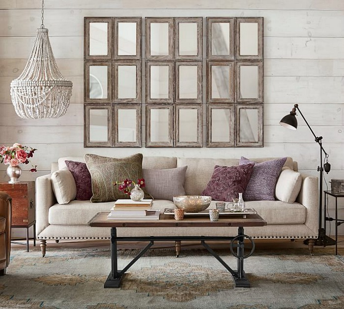 An Idea For Decorating The Wall Behind Your Sofa | Driven By Decor in How To Decorate Behind A Sofa