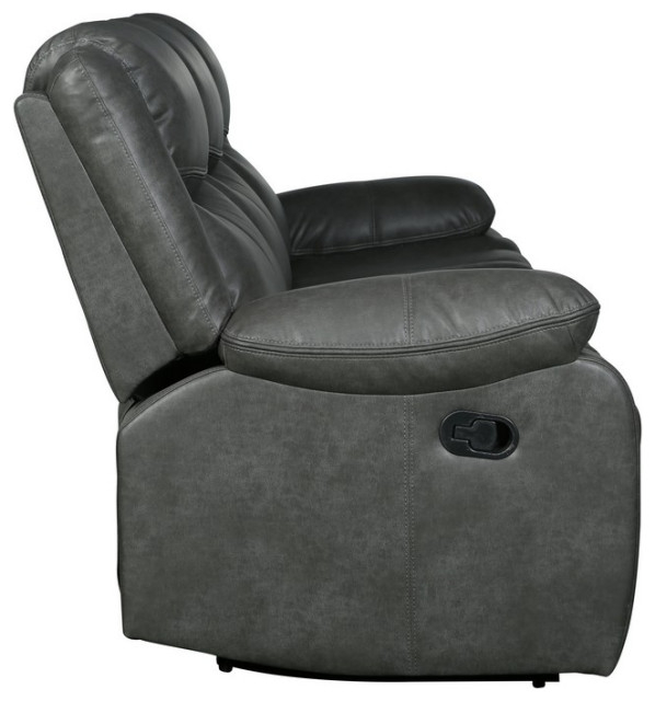 Arlington Leather Air Reclining Sofa - Contemporary - Sofas - By ... for Enhancing Your Living Space with the Arlington Gray Leather Recliner