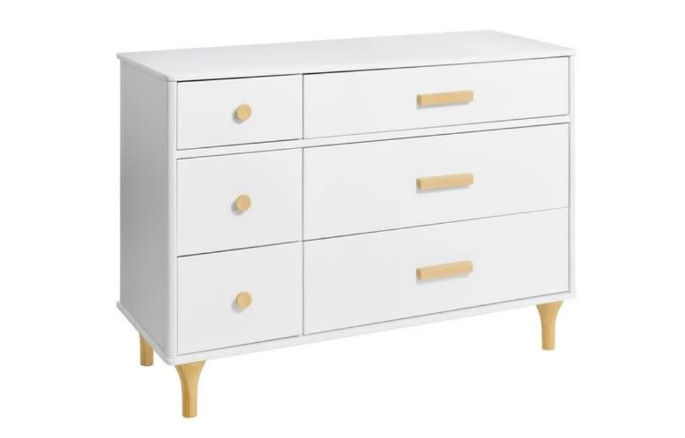 Baby Letto Baby Letto Lolly 6 Drawer Assembled Double Dresser White ... for Maximizing Your Space How the Lolly Double Dresser Delivers