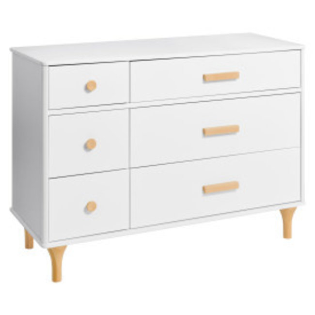 Baby Letto Lolly 6-Drawer Assembled Double Dresser - Mystrollers.com throughout Lolly 6-Drawer Assembled Double Dresser, Washed Natural