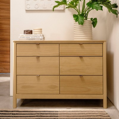 Babyletto Bondi 6-Drawer Assembled Dresser - Honey : Target for Styling Your Space with the Bold Statement of the Bondi 6-Drawer Dresser Crimson