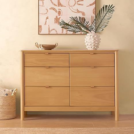Babyletto Bondi 6-Drawer Assembled Dresser In Crimson With Vegan ... within Bondi 6-Drawer Assembled Dresser, Crimson