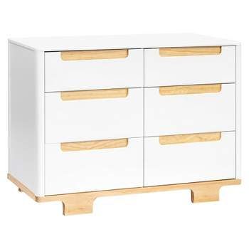 Babyletto Yuzu 6-Drawer Dresser - White : Target throughout Yuzu 9-Drawer Assembled Dresser, White