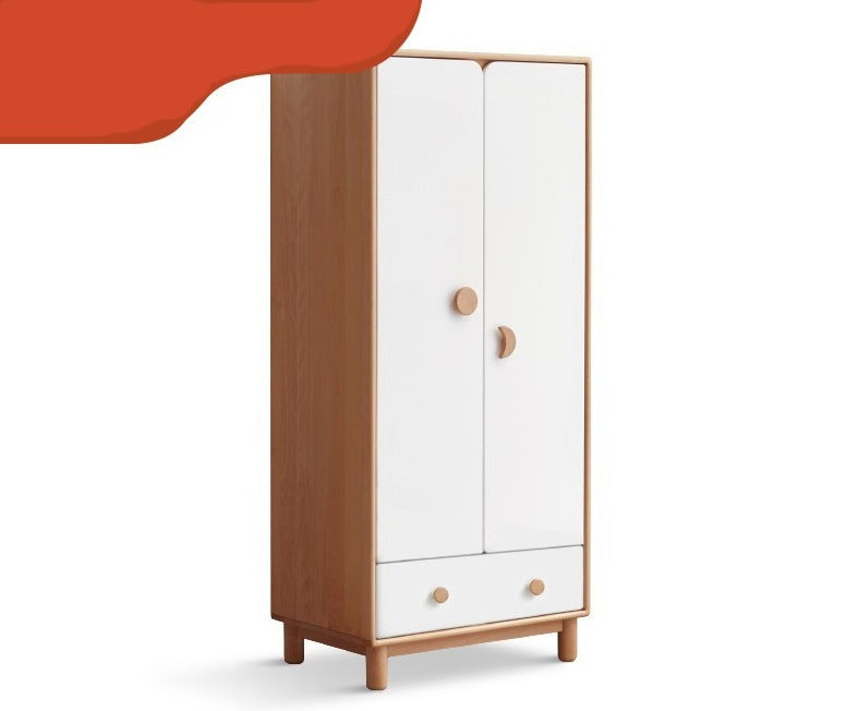 Beech Solid Wood Kids Wardrobe intended for Beyond Aesthetics Choosing the Right Wardrobe for Your Child's Room