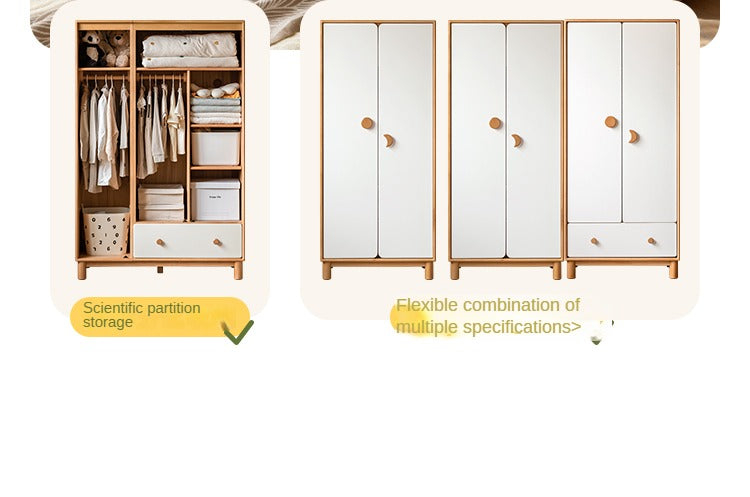 Beech Solid Wood Kids Wardrobe intended for Beyond Storage Understanding the Beech Solid Wood Kids Wardrobe
