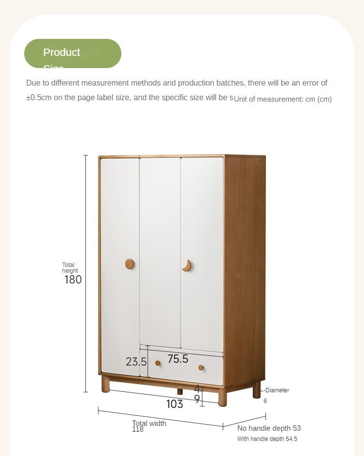 Beech Solid Wood Kids Wardrobe intended for Designing with Durability Choosing the Right Beech Wood Wardrobe for Your Child