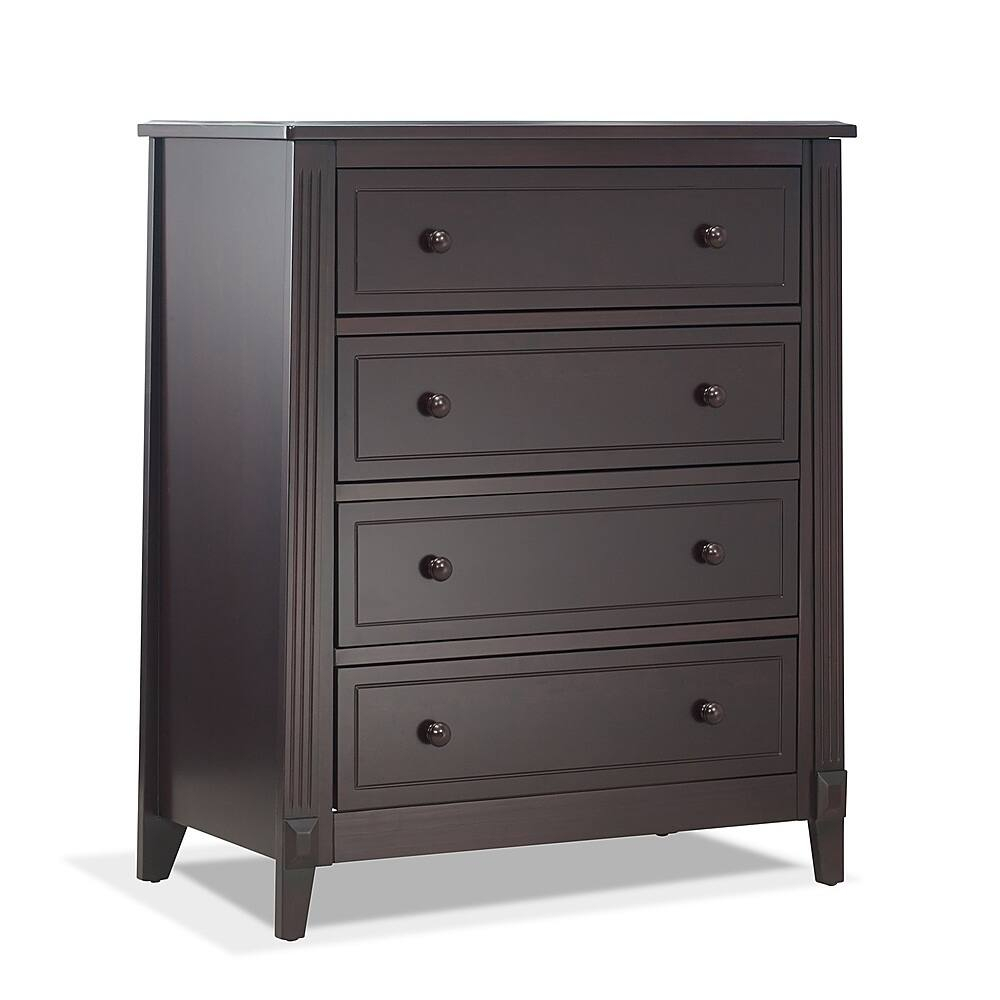 Best Buy: Sorelle Berkley 4 Drawer Chest Espresso 4310-E pertaining to Sorelle Berkley 4 Drawer Chest In Gray