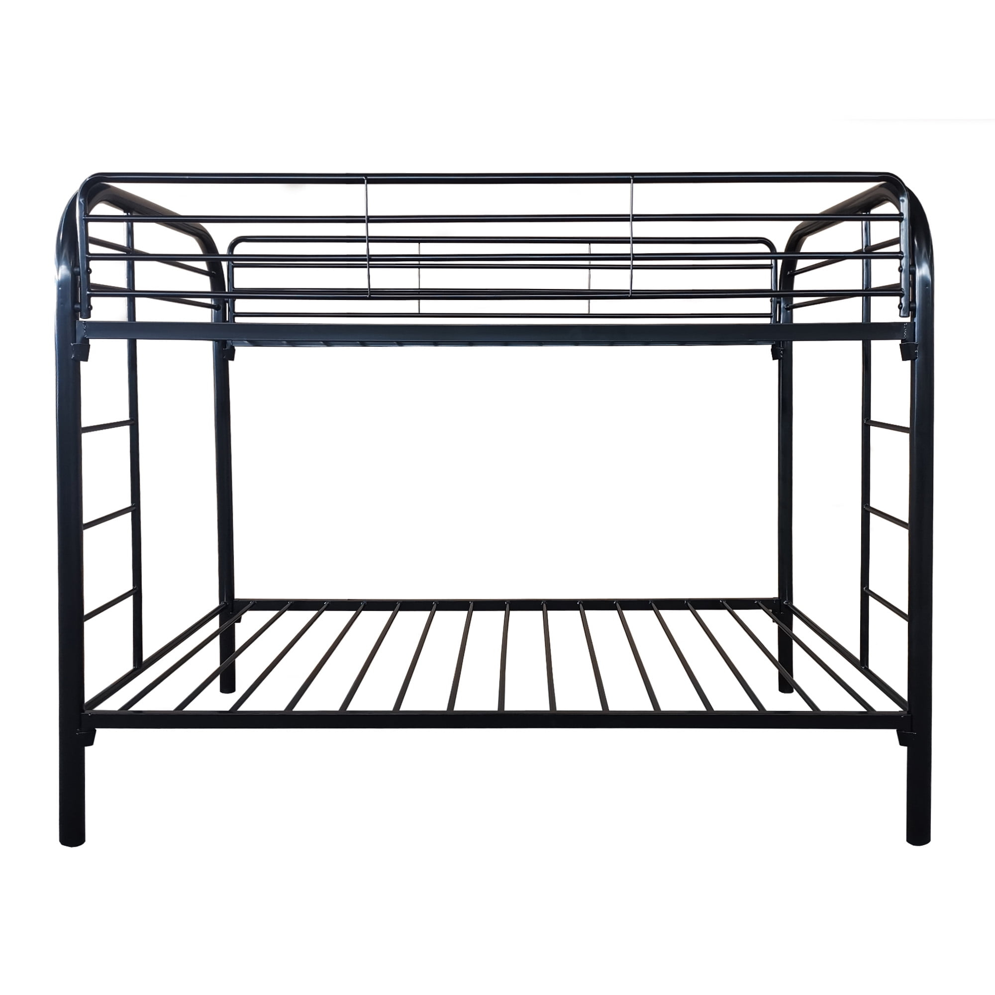 Better Home Products Oasis Twin Over Twin Metal Bunk Bed In Black ... inside Understanding the Features of the Lexicon Jovie Black Twin Bunk Bed