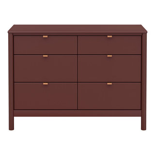 Bondi 6-Drawer Assembled Dresser - Contemporary - Kids Dressers And ... within Styling Your Space with the Bold Statement of the Bondi 6-Drawer Dresser Crimson