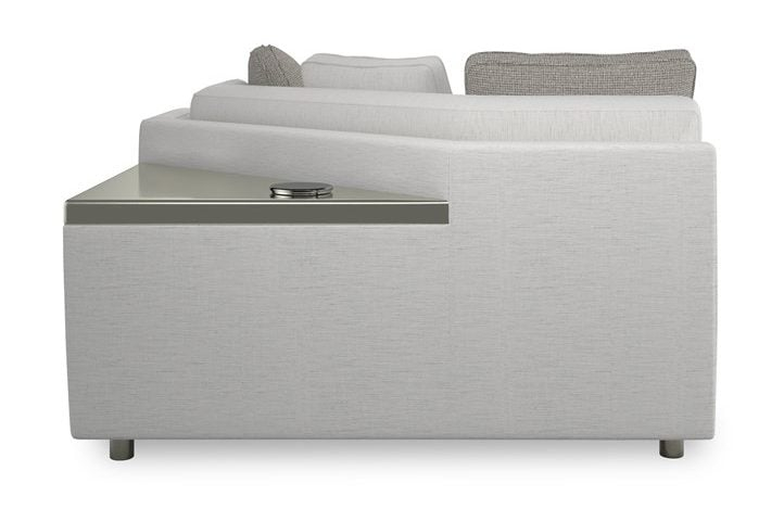 Caracole M090-018-Cr1-B I'm Shelf-Ish Corner Sofa - Hickory Park Furniture regarding I'm Shelf-Ish Sectional Sofa