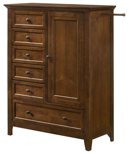 Chifferobe In Tuscan - Transitional - Accent Chests And Cabinets - By Bison Commerce | Houzz within San Mateo Youth 6-Drawer Transitional-Style Tuscan Chifferobe, Tuscan