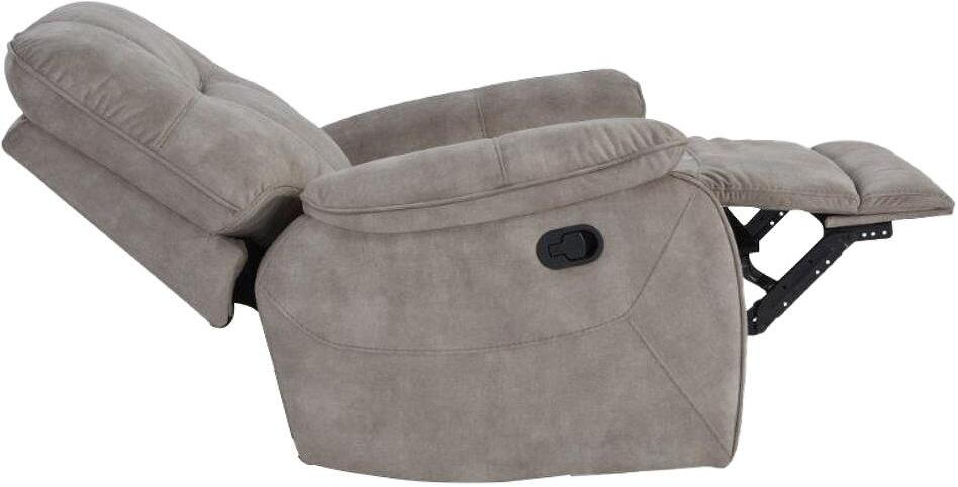 Cooper Shadow Natural Manual Triple Reclining Living Room Set By Parker ... in Parker Living Cooper Shadow Grey Manual Triple Reclining Sofa
