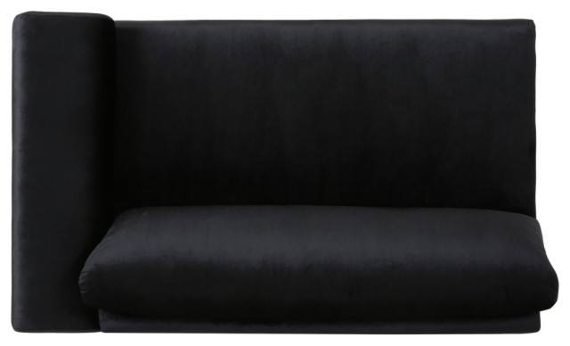 Crosby Modern Glam 4-Seater Velvet Sofa - Contemporary - Sofas - By Gdfstudio | Houzz in The Crosby Velvet Sofa Finding the Perfect Statement Piece