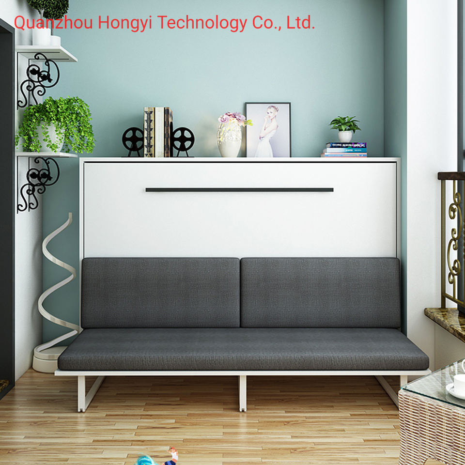 Custom Made Children Bed Hidden Wall Beds Folding Murphy Bed With Sofa ... within Sofa Bed With Hidden Storage Compartment