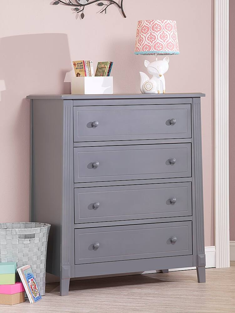 Customer Reviews: Sorelle Berkley 4 Drawer Chest Gray 4310-Gr - Best Buy inside Why the Sorelle Berkley Gray Chest is a Smart Choice for Modern Nurseries